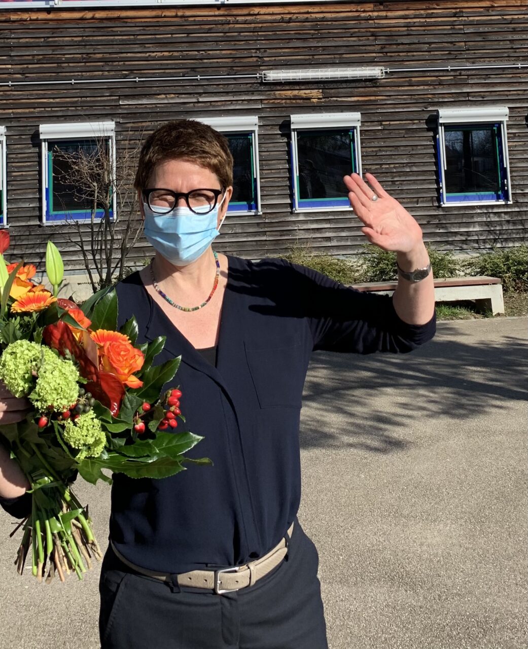 Verabschiedung von unserer Rektorin, Frau Dr. Eva Lang