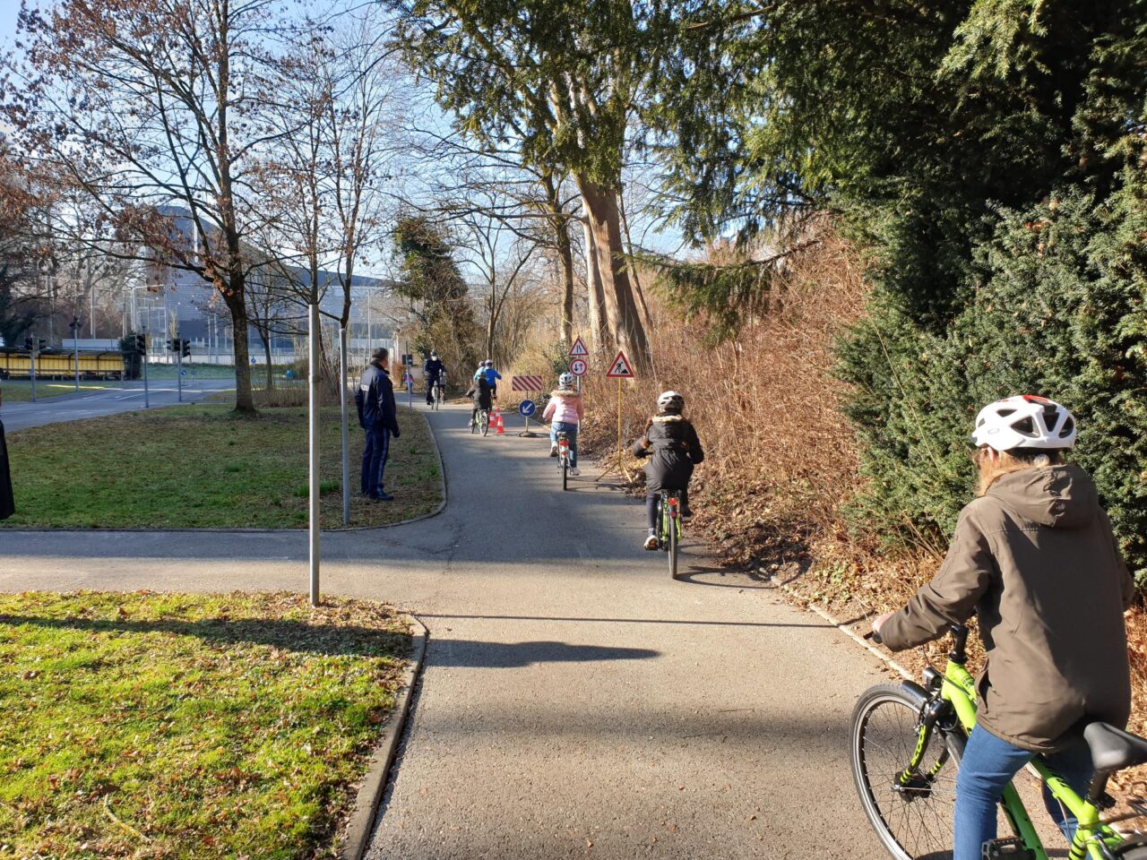 Fahrrad-Führerschein für die 4. Klassen