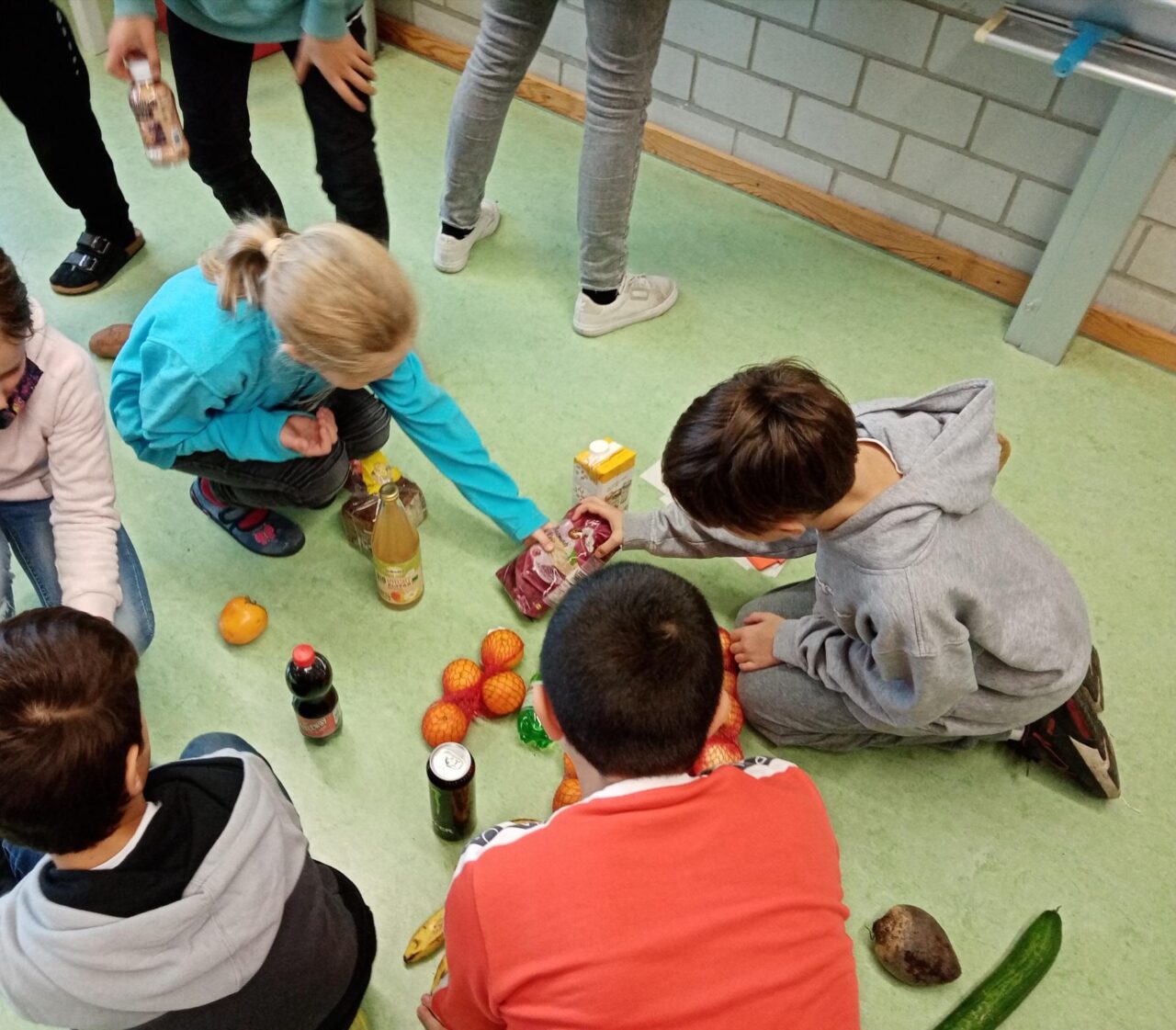 Ernährungstag in den vierten Klassen