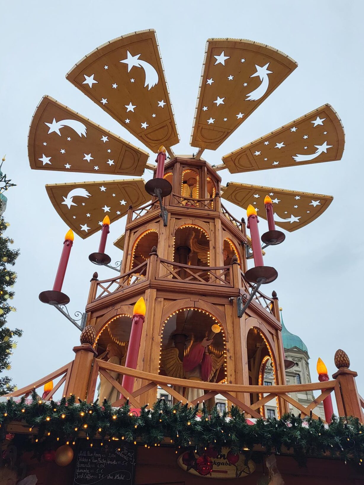 7 a und 7 gt besuchen den Christkindlmarkt