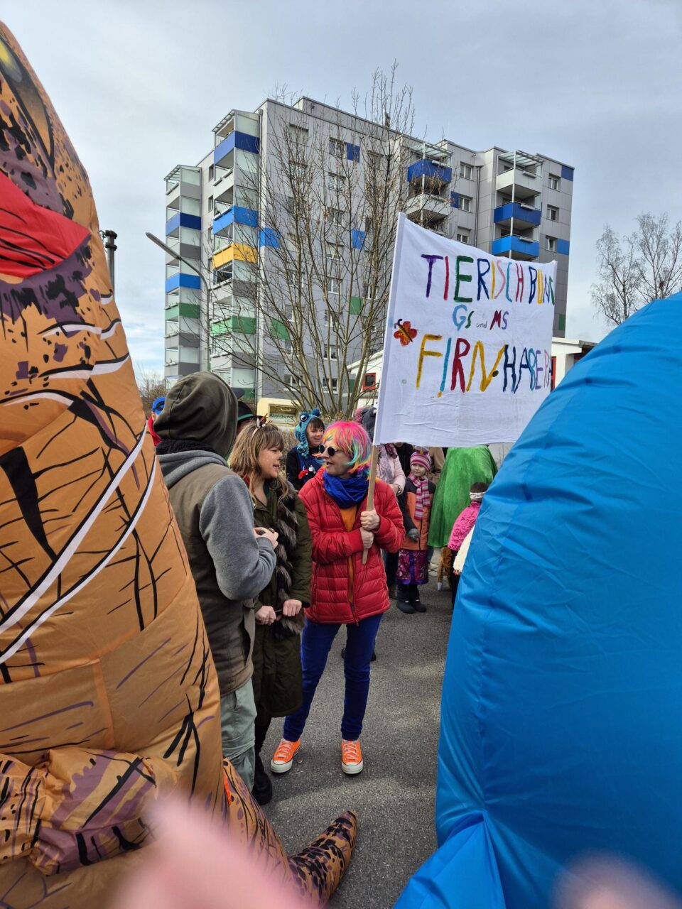 Faschingsumzug der Firnhaberau- Und wir sind mit dabei!