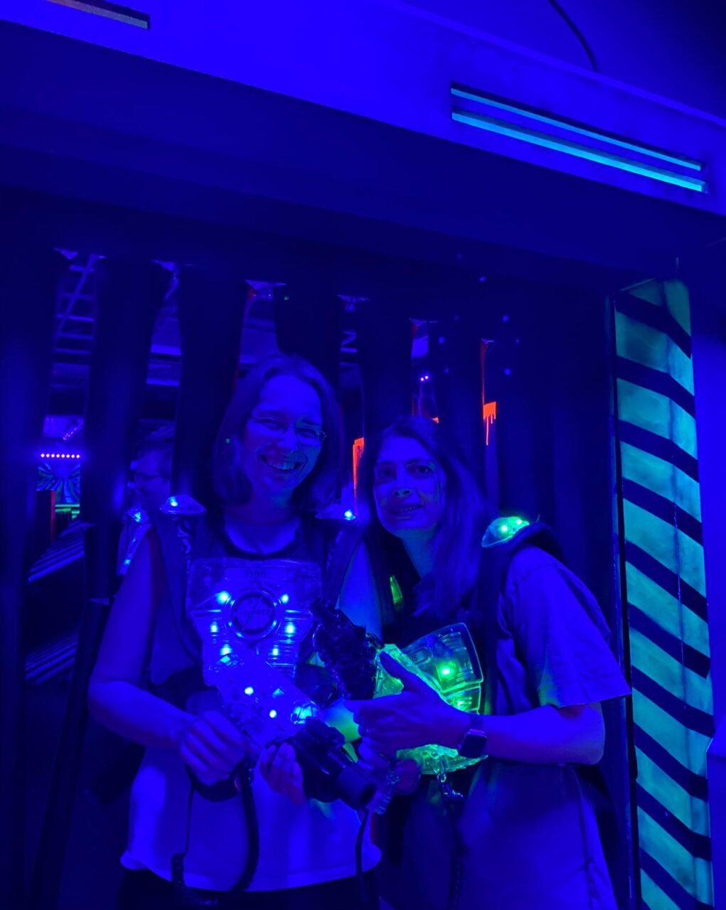 Ein Lasertag- Tag mit neuen Rekorden