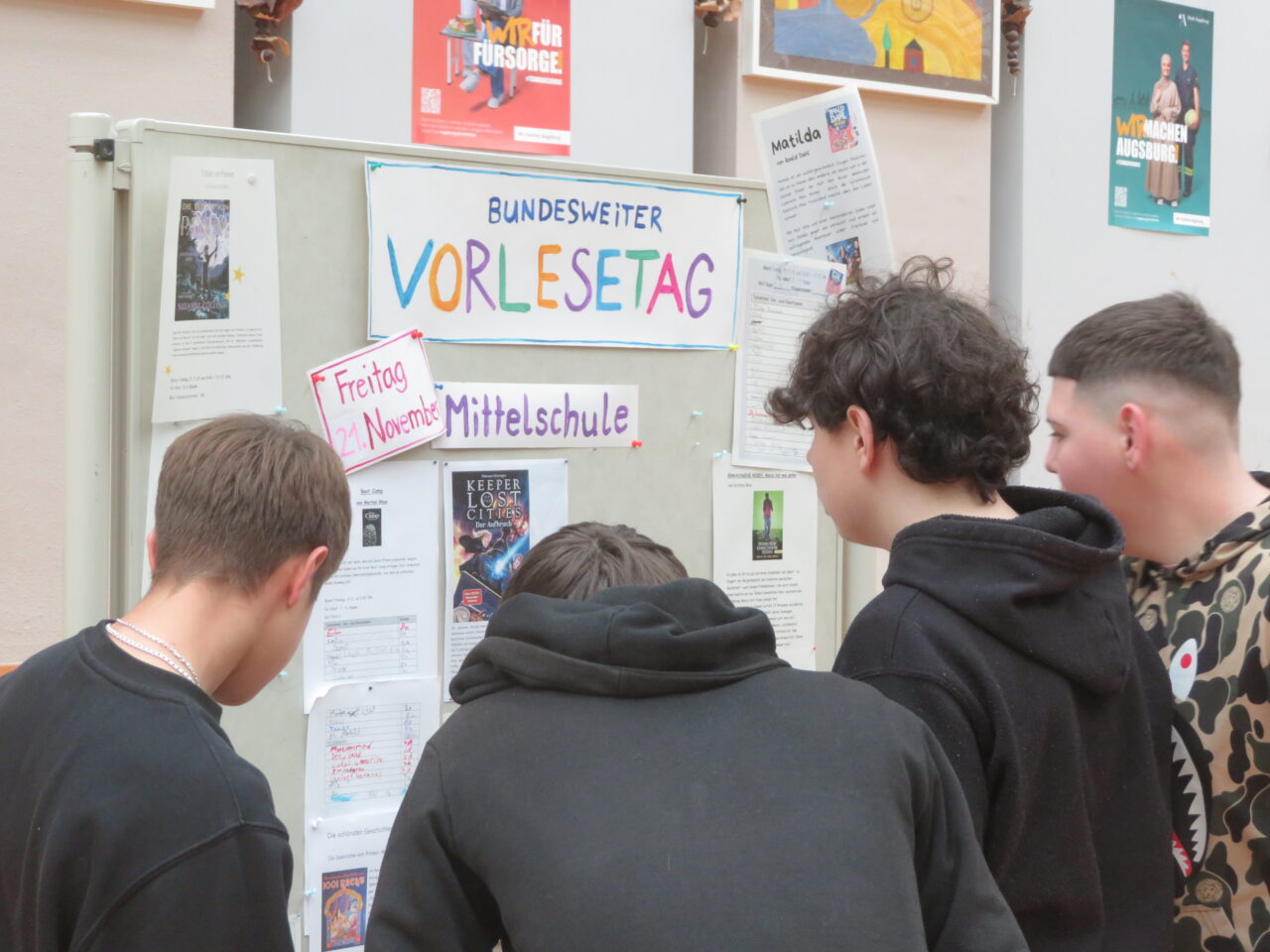 Die Firnhaberau im Vorlesefieber