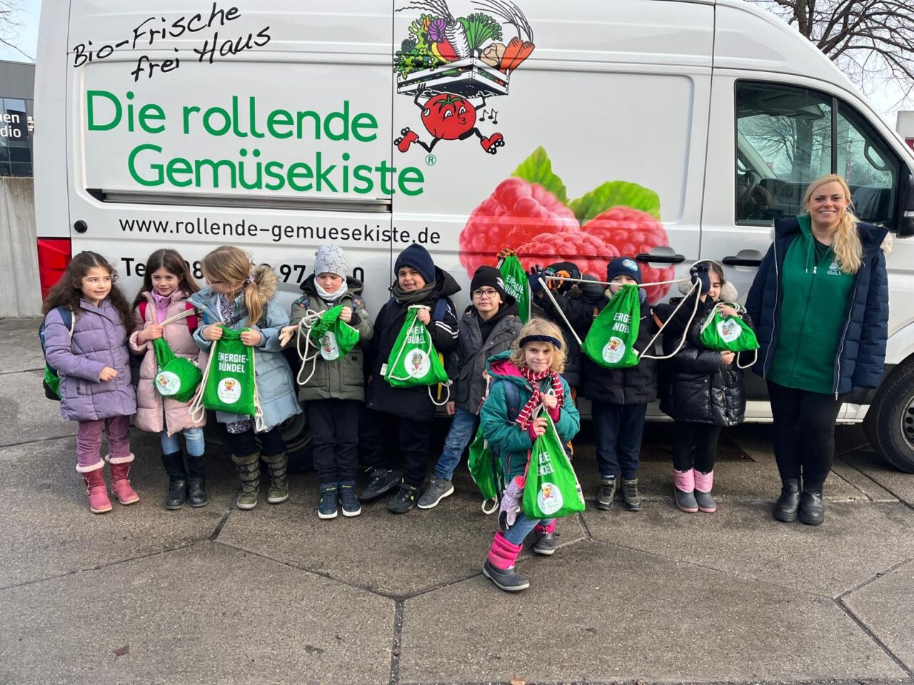 Zu Besuch bei der rollenden Gemüsekiste